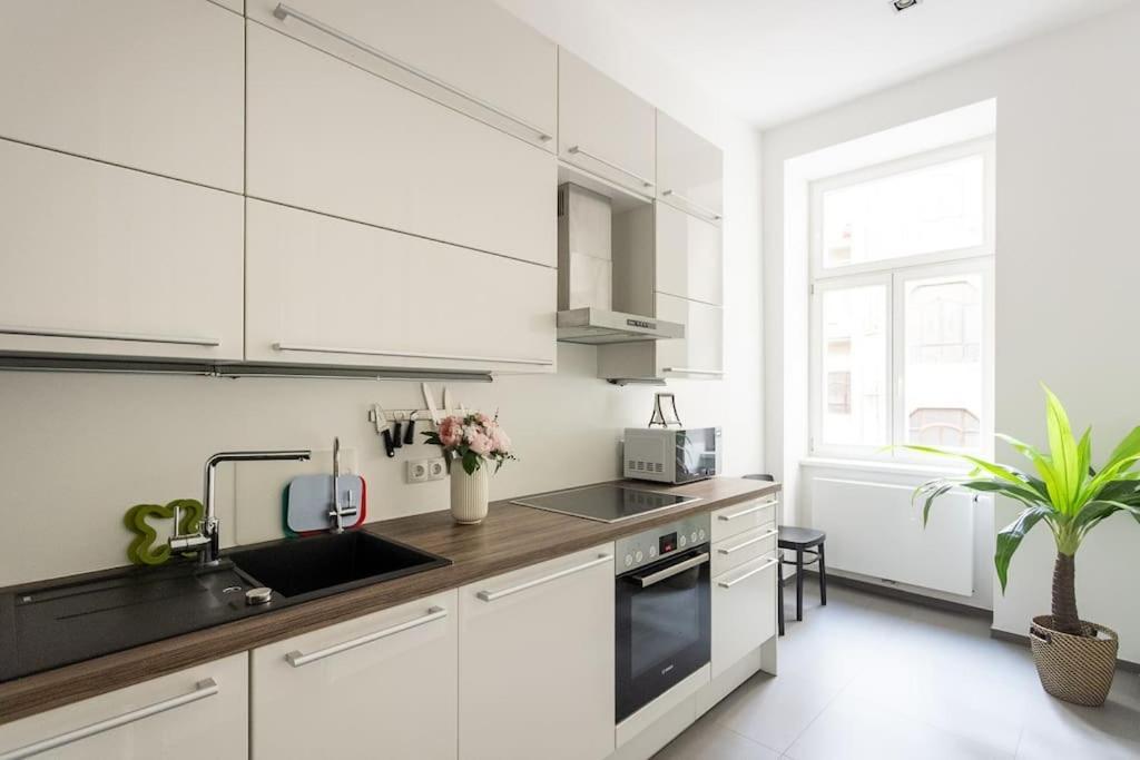 Franz 24 - Typical Viennese Apartment In The Heart Of Відень Екстер'єр фото